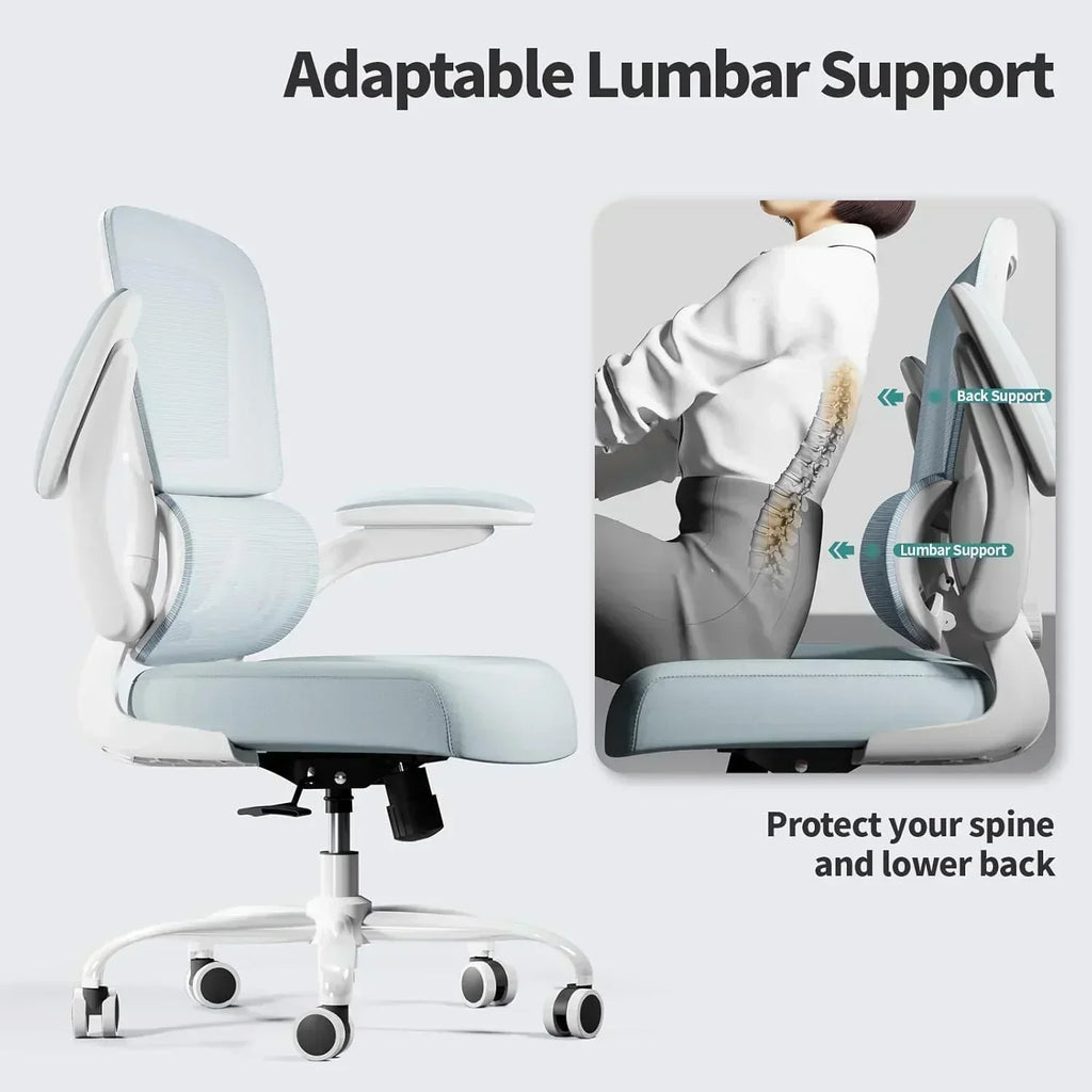 TRALT Office Chair Ergonomic Desk Chair 330 lbs Home Mesh Gaming Chair with Wheels